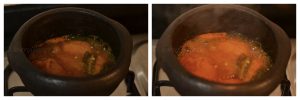 cooking mango