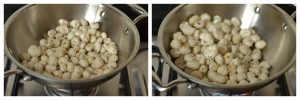 roasting makhana
