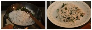 moringa chutney prep