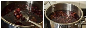 boiled grapes