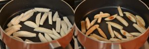 fried idli prep