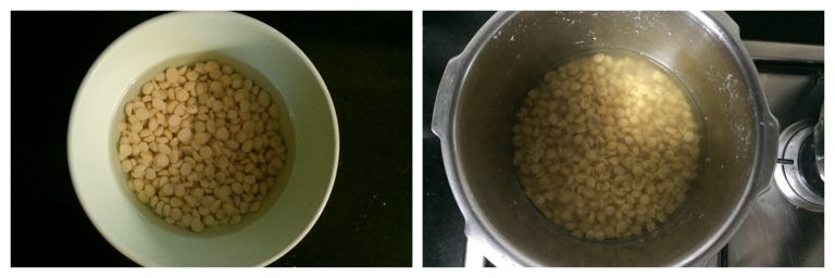 cooking channa dal